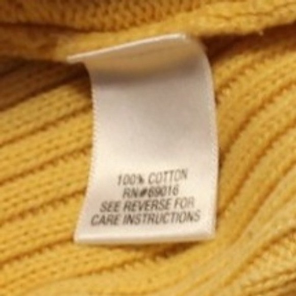 Studio Works $48 Small Golden Yellow Cable Knit Shawl‎ Collar Pullover Sweater - Picture 7 of 12